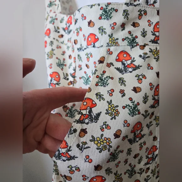 LA SOUL NWT Toadstool Print Sleeveless Dress. Size Large - Picture 5 of 14